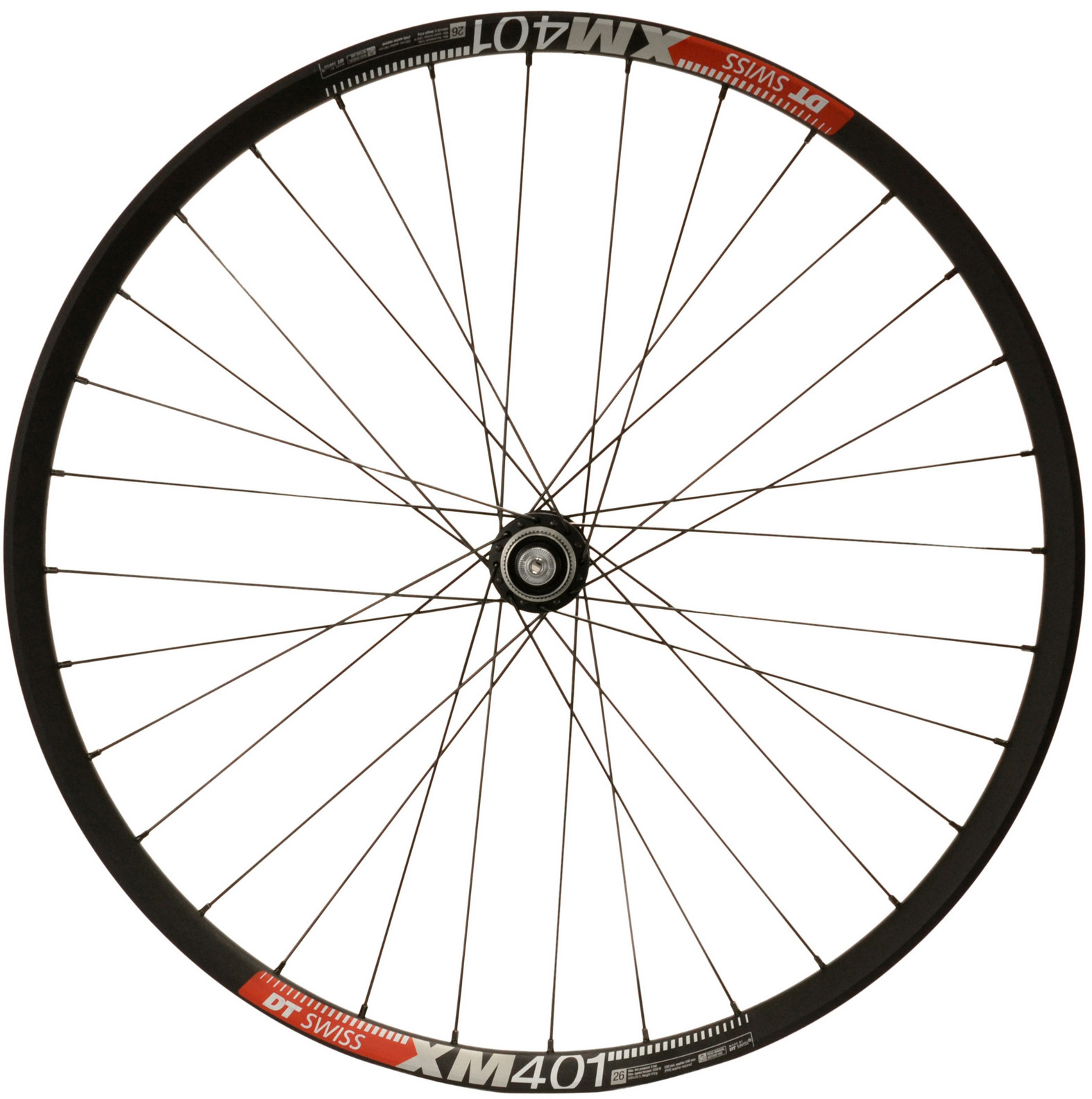 DT SWISS FRONT Wheel XM401 27.5'' / XT Disc Boost (15x110mm) Black (XTDSVDT401DCOS)