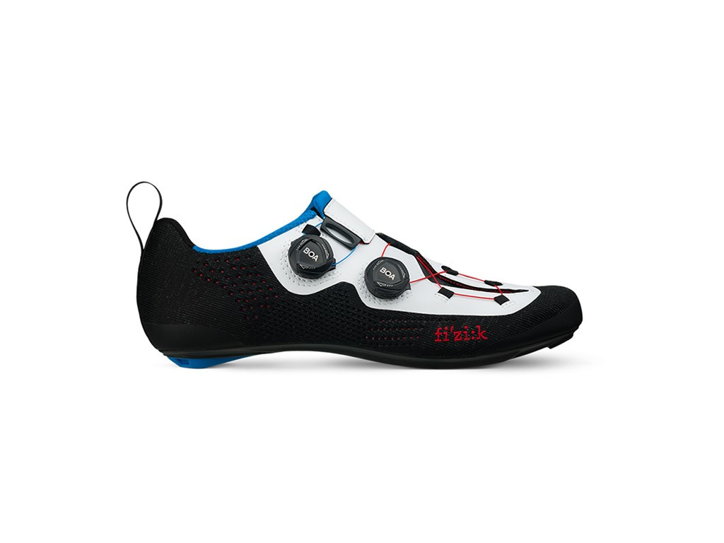 FIZIK Shoes TRANSIRO R1 Knit Black/White Size 38.5 (TRR1INKN1-1020-385)