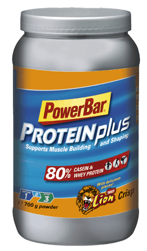 POWERBAR Proteinplus 80% - Bote de 700g - Lion Crisp