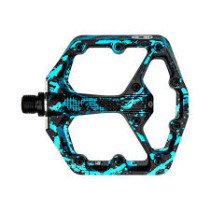 CRANKBROTHERS Pedals STAMP 7 SMALL SPLATTER PAINT BLUE (16707)