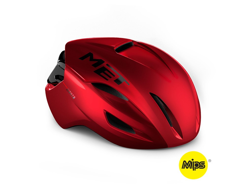 MET Helmet MANTA Mips Red Metallic/Glossy Size S (3HM133CE00SRO1)