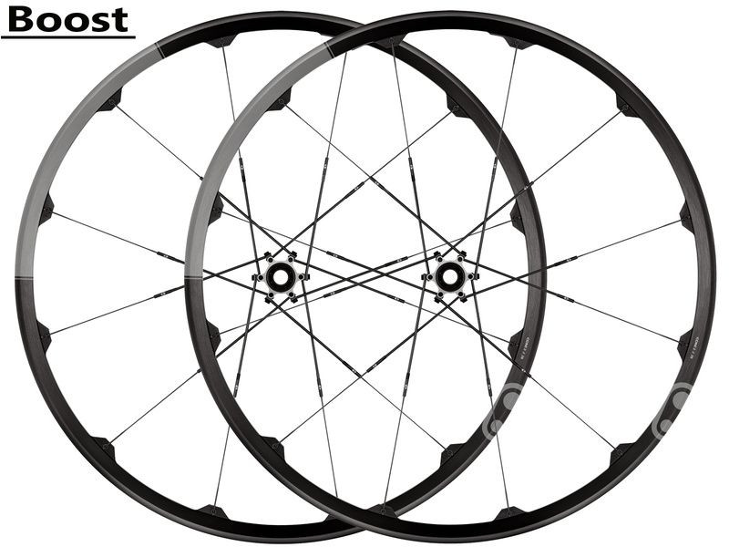 CRANKBROTHERS Wheelset IODINE 2 27.5" Disc BOOST (15x110mm / 12x148mm) Black/Grey (16145)