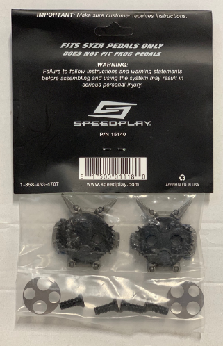 SPEEDPLAY Cleats for SYZR (15140)