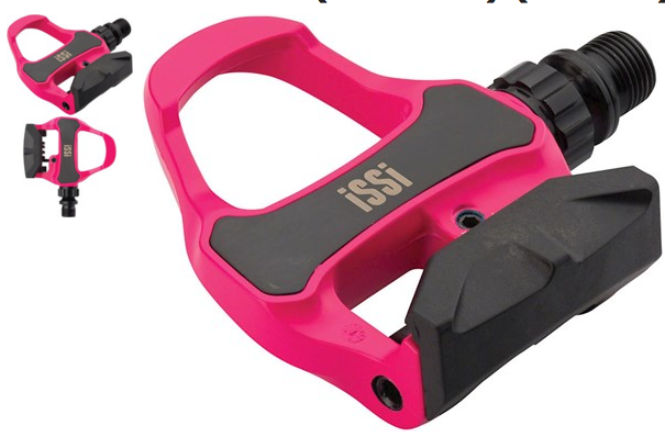 ISSI Pair ROAD Pedals Carbon Pink (PD5412)