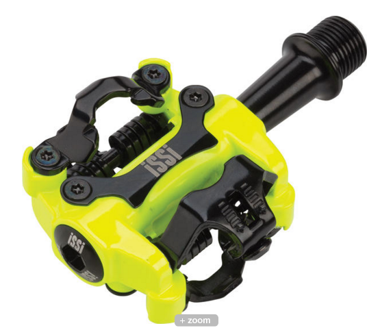ISSI Pair Pedals II  Hi-Vis Yellow (PD0354)