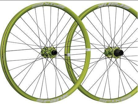 SPANK Wheelset SPIKE RACE 33 26" Disc (20x110mm / 12x150mm) Green (C08SR331271ASPK)