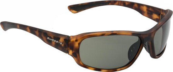 SWISS EYE Sunglasses FREERIDE Havana Matt -Lens Smoke Polarized (14320)