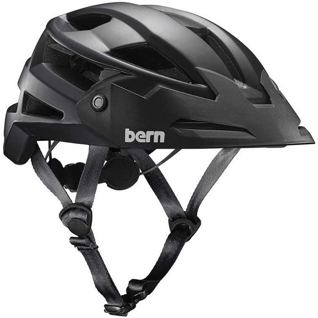 BERN Helmet FL-1 Trail Satin Black Size S (BM12ZSBLK01)