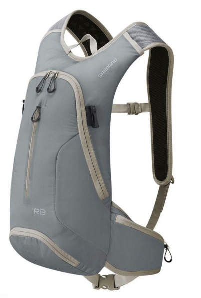 SHIMANO Hydration Backpack ROKKO 8L Charcoal with water bag (SHEBGDPMBR208UG0801)