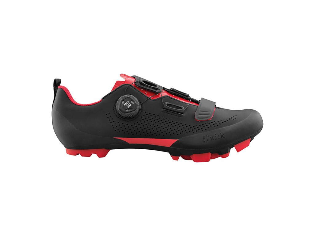 FIZIK Shoes Terra X5 Black/Red Size 39 (X5TERRA18-1030-39)