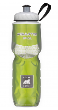 POLAR BOTTLE Insulated - Solid color 24oz (0.7L) - Green
