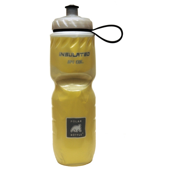 POLAR BOTTLE Insulated - Solid color 24oz (0.7L) - Yellow