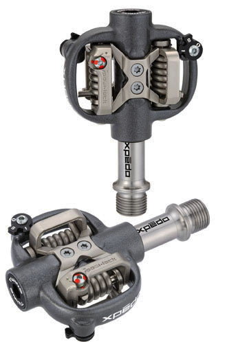 XPEDO Clipless Pedals - M-Force Twins - Alloy/Titanium
