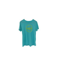 YETI T-Shirt Women's  BUTTON RIDE Blue Size L (47CAMWBBL)