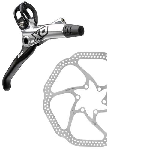 AVID 2013 Disc brake X0 Carbon 160mm IS/PM HS1 REAR Polished Silver (L.1800mm) (00.5018.002.021)