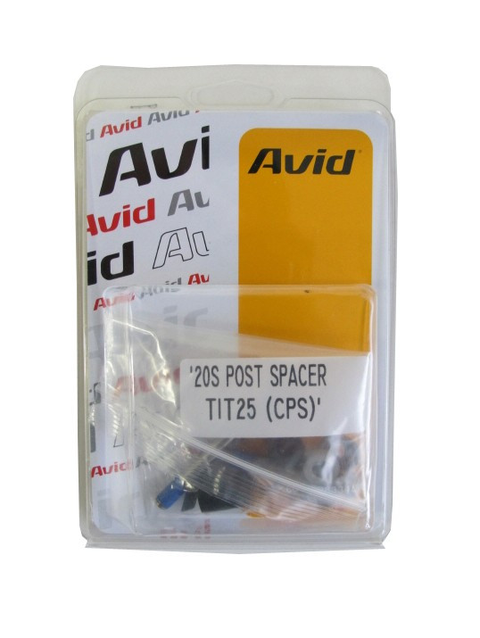 AVID 2013 Post Spacer 20S CPS (FR180/R160) - Incl. Ti T25 Caliper Mounting Bolts (00.5318.008.005)