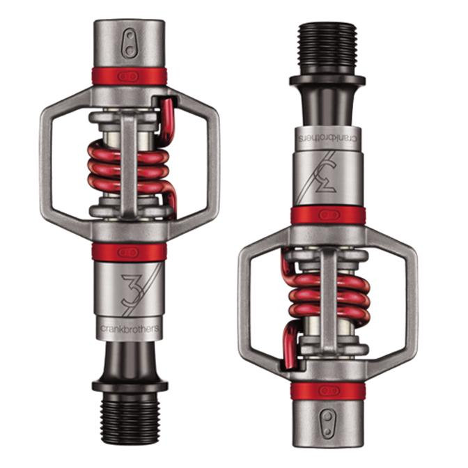 CRANK BROTHERS 2015 Automatic pedals Eggbeater 3 (Pair) Red