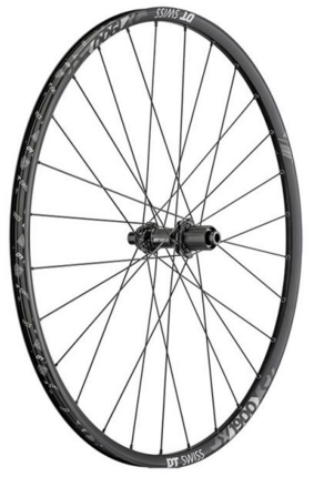 DT SWISS REAR Wheel X1900 SPLINE 22.5 27.5" Disc 6-bolts (12x142mm) Black (227251501)