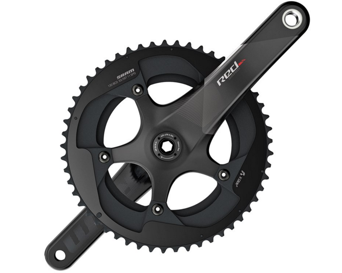 SRAM Chainset RED Carbon 53/39 Yaw GXP w/o BB 175mm (00.6118.382.004)
