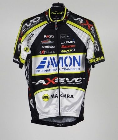 AXEVO Shirt Short Sleeves Team Black/Yellow Size XS (01.0060.14)