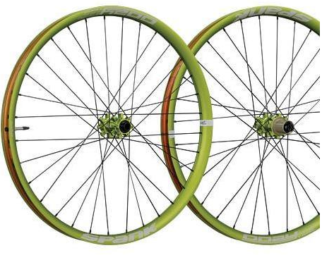 SPANK Wheelset OOZY Trail 395+ 27.5" Disc 6-bolts (15x100mm / 12x142mm) Green (C08OT392171ASPK)