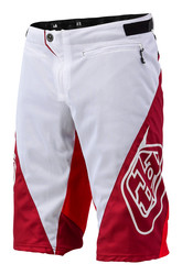 TROY LEE DESIGNS Sprint Shorts White/Red Size 28" (A3116195.28")
