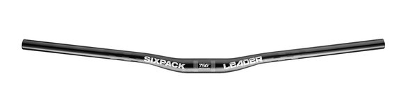 SIXPACK-RACING Handlebar LEADER 31.8x750mm Black (201510)
