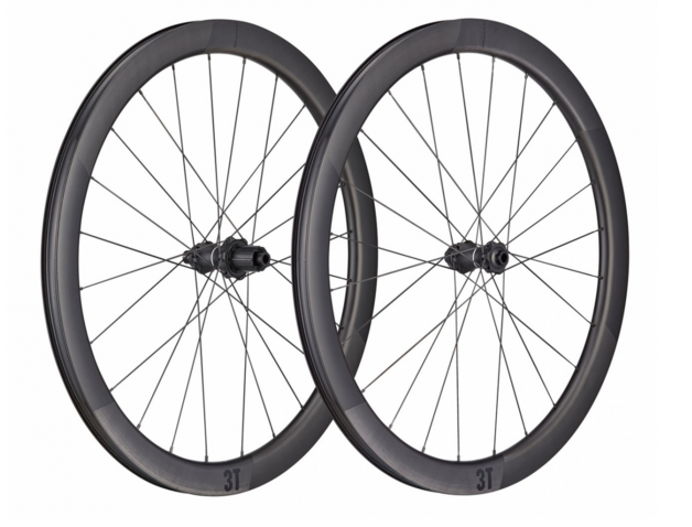 3T Wheelset DISCUS 45/32 LTD Carbon Disc 700C (12x100mm / 12x142mm)  Black 