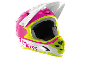 BLUEGRASS Helmet INTOX Size M Pink/Green/White (3HELG09M0PI)