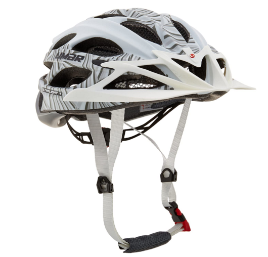 LIMAR Helmet MTB ULTRALIGHT+ Matt White/Silver Size M (C104+MTB11T6AS)
