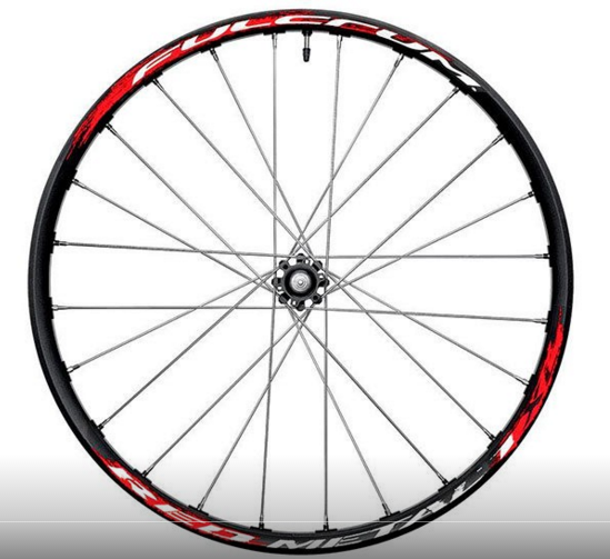 FULCRUM FRONT Wheel RED METAL 1 XL 26" Disc Black (RM1-11DFB)