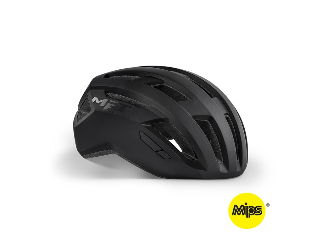 MET Helmet  Road Vinci MIPS Shaded Black/Matt Size M (3HM122CE00MNO1)
