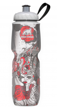 POLAR BOTTLE Insulated - Graphic 24oz (0.7L) - Rose