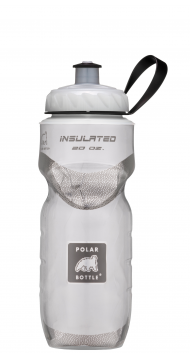 POLAR BOTTLE Insulated - Solid color 20oz (0.6L) - White