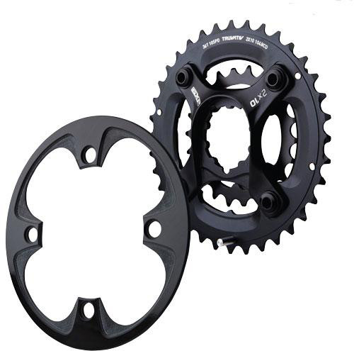 TRUVATIV Set Spider/Rings - XX for Specialized - 2x10 - 24/38 - Chainline 49mm - Black (00.6215.005.140)