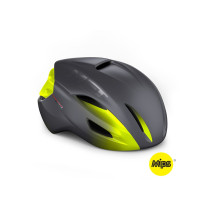 MET Helmet MANTA Mips Grey Fluo Yellow/Matt Glossy Size M (3HM133CE00MNG1)