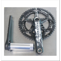ROTOR Chainset 3DF 53/39T BCD130 167.5mm w/o BB Black 