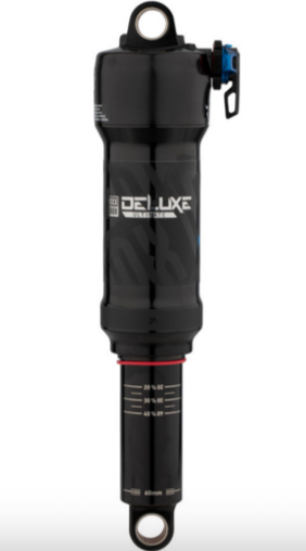 ROCKSHOX Rear Shock DELUXE ULTIMATE RCT DebonAir 230x60mm Black (00.4118.304.001)