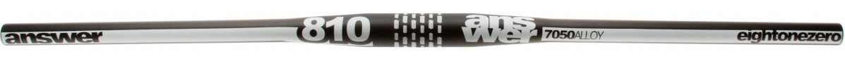 ANSWER Handlebar PROTAPER 31.8x810mm Flat Black/White (301-25073-C223)