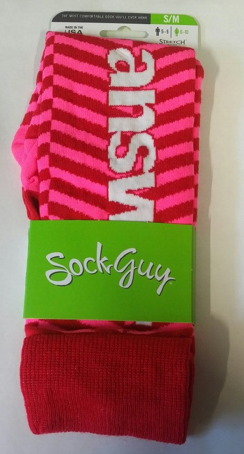 ANSWER Socks PEPPER STEAKS Pink Size S/M (30-21157)
