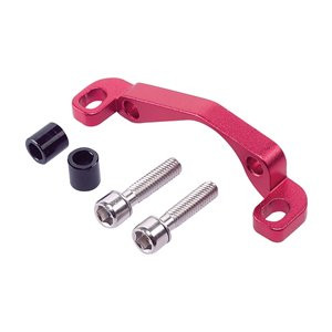 KCNC Disc brake Adapter Mount Post (PM/IS) 180mm Red (4710887252152)