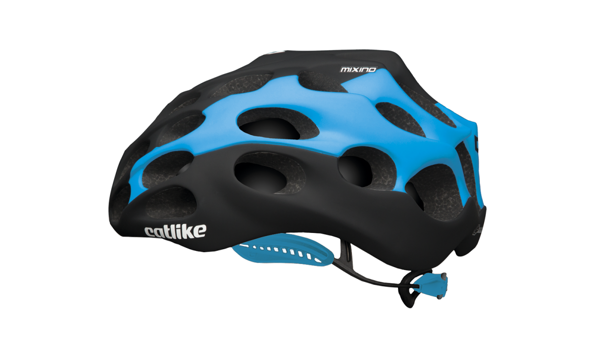 CATLIKE Helmet MIXINO Black/Blue Matt Size L (0150046LGSV)