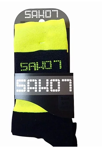 SAKO7 Socks SLIPSTREAM Yellow - Size L/XL