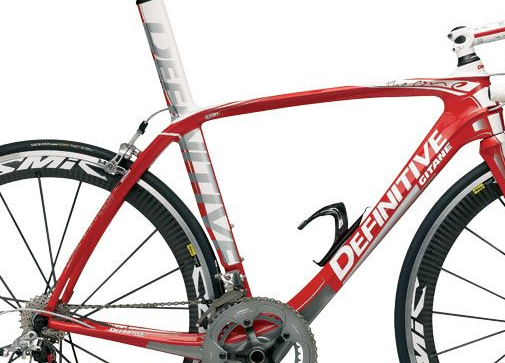 DEFINITIVE GITANE Frame THE ONE ISP Carbon 700C Size 55 Red (C1306202-550-09)