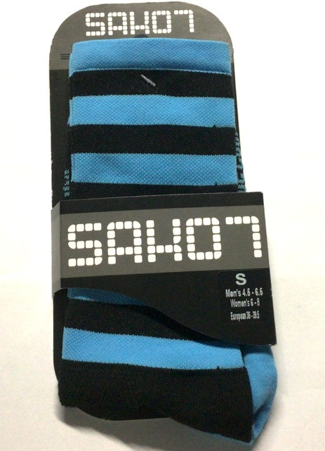 SAKO7 Socks BLACK EDITION Blue - Size S