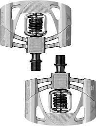 CRANKBROTHERS Pedals MALLET 2 Raw /Silver (15986)