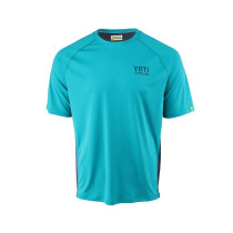YETI Jersey TOLLAND Short Sleeve Turquoise Size XL (4721MCTTXL)