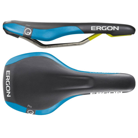 ERGON 2016 Saddle SME3-M PRO Black/Blue - Size M (ER44070310-15