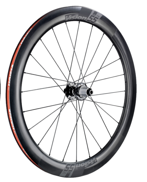 VISION REAR Wheel TC55 Clincher DB Carbon 700C (12x142mm) XDR Black 
