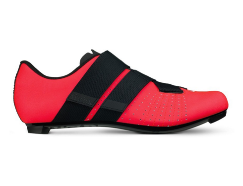 FIZIK Shoes Tempo R5 Powerstrap Coral/black Size 45 (TPR5PSPU1-9610-45)